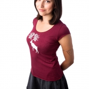 T-shirt caribou femme plb