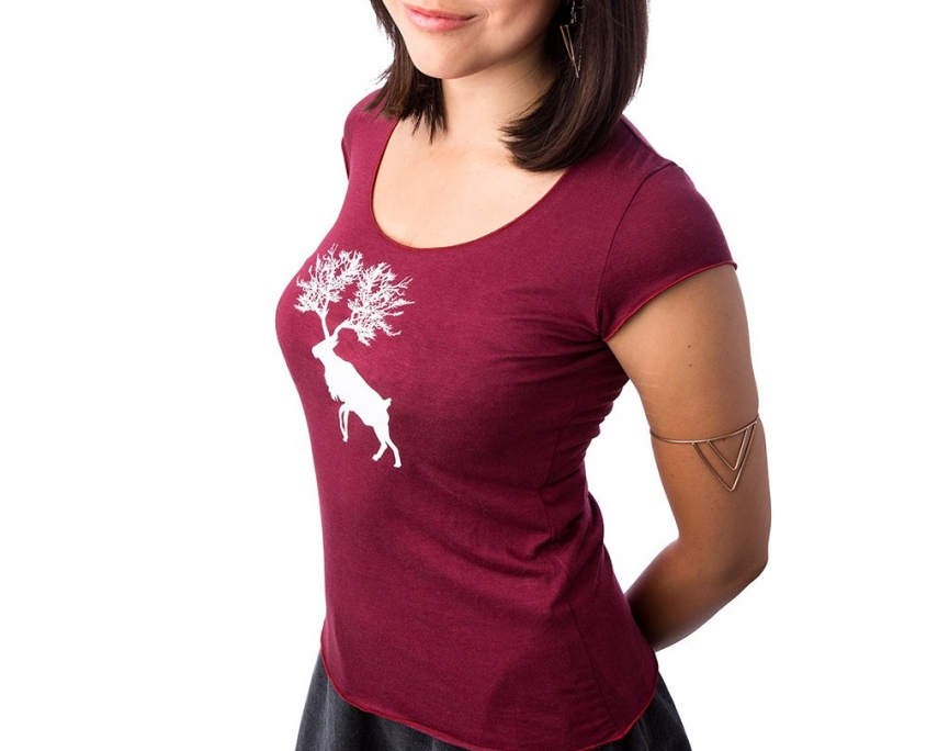 T-shirt caribou femme plb